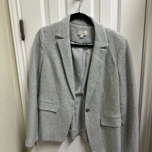 LOFT Women's Gray Blazer